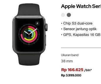 Promo Harga APPLE Watch Series 3  - iBox