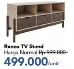 Promo Harga TV Stand Renzo  - Carrefour