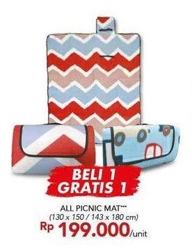 Promo Harga L-LIVING Picnic Mat All Variants  - Carrefour