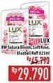 Promo Harga LUX Botanicals Body Wash Sakura Bloom, Soft Rose, Blue Bell 825 ml - Hypermart