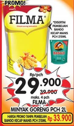 Promo Harga Filma Minyak Goreng 2000 ml - Superindo