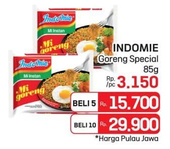 Promo Harga Indomie Mi Goreng Spesial 85 gr - LotteMart