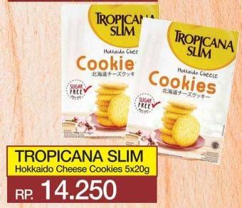 Promo Harga TROPICANA SLIM Cookies per 5 pouch 20 gr - Yogya