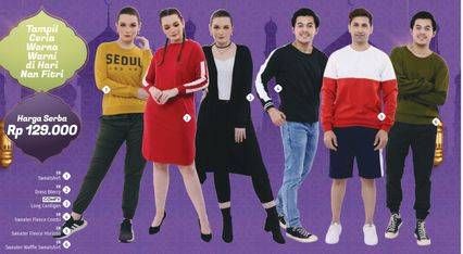 Promo Harga Sweatshirt Long Cardigan Sweater  - LotteMart