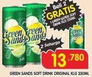 Promo Harga GREEN SANDS Minuman Soda 330 ml - Superindo