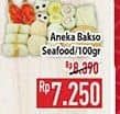 Promo Harga Aneka Bakso Seafood per 100 gr - Hypermart