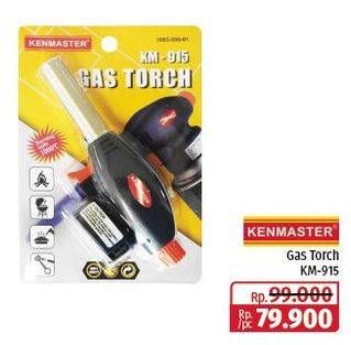 Promo Harga Kenmaster Gas Torch KM-915  - Lotte Grosir