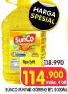 Promo Harga Sunco Minyak Goreng 5000 ml - Superindo