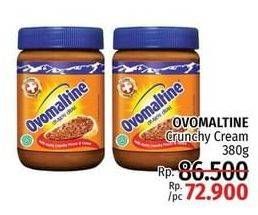 Promo Harga OVOMALTINE Selai Crunchy Cream 380 gr - LotteMart