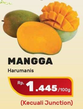 Promo Harga Mangga Harum Manis per 100 gr - Yogya