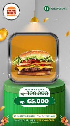 Promo Harga Diskon Ultra Voucher  - Burger King