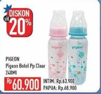 Promo Harga PIGEON Botol Bayi 240 ml - Hypermart