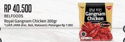 Promo Harga Belfoods Royal Ayam Goreng Ala Korea Gangnam Chicken 200 gr - Hypermart