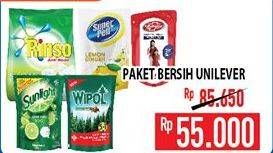 Promo Harga Paket Bersih Unilever  - Hypermart
