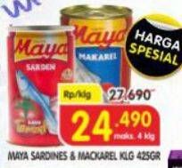 Maya Sardines/Mackerel