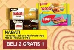 Promo Harga Nabati Richeese Wafer All Variant / Pink Lava  - Yogya