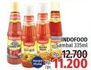Promo Harga Indofood Sambal 335 ml - LotteMart