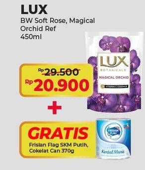Promo Harga LUX Botanicals Body Wash Soft Rose, Magical Orchid 450 ml - Alfamart