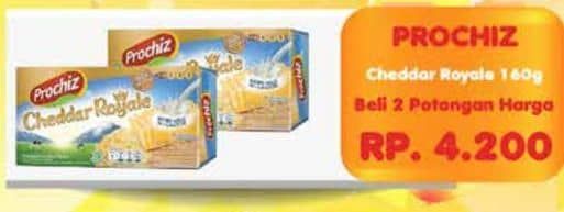 Promo Harga Prochiz Cheddar Royale 160 gr - Yogya