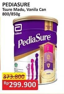 Promo Harga Pediasure Triplesure Vanila, Madu 850 gr - Alfamart