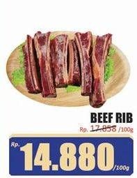 Promo Harga Iga Sapi per 100 gr - Hari Hari