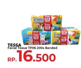 Promo Harga Tessa Facial Tissue 200 sheet - Yogya