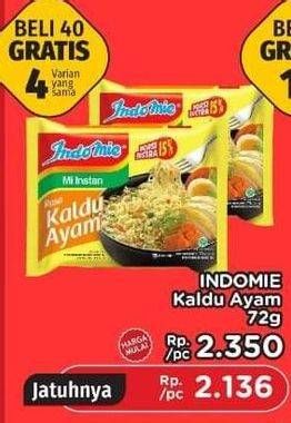 Promo Harga INDOMIE Mi Kuah Kaldu Ayam 65 gr - LotteMart