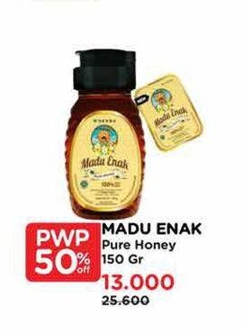 Promo Harga Madu Enak Pure Honey 150 gr - Watsons