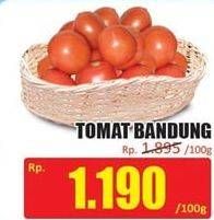 Promo Harga Tomat Bandung per 100 gr - Hari Hari