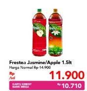Promo Harga FRESTEA Minuman Teh Original, Apple 1500 ml - Carrefour