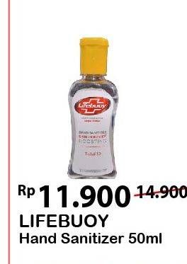 Promo Harga LIFEBUOY Hand Sanitizer 50 ml - Alfamart