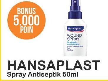 Promo Harga HANSAPLAST Antiseptic Spray 50 ml - Alfamart