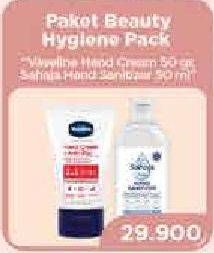 Promo Harga VASELINE Hand Cream Anti Bac/Antibacterial Handwash  - Hypermart