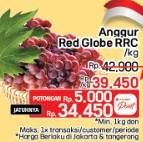 Promo Harga Anggur Red Globe RRC  - LotteMart