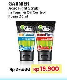 Promo Harga Garnier Men Facial Foam   - Indomaret