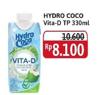 Promo Harga Hydro Coco Vita-D 330 ml - Alfamidi