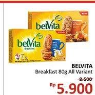 Promo Harga BELVITA Biskuit Breakfast All Variants 80 gr - Alfamidi