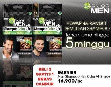 Promo Harga GARNIER MEN Shampoo Color All Variants 10 ml - Guardian