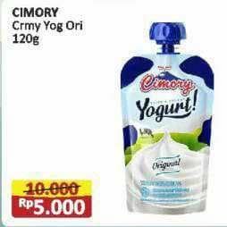Promo Harga Cimory Squeeze Yogurt Original 120 gr - Alfamart