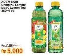 Promo Harga ADEM SARI Ching Ku Madu Lemon Tea, Herbal Lemon 350 ml - Indomaret