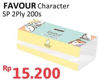 Promo Harga Favour Character Facial Tissue Gentle Touch 200 sheet - Alfamidi