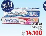 Promo Harga SYSTEMA Toothpaste Sensitive White, Menthol Breeze 190 gr - LotteMart