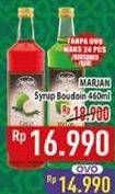 Promo Harga Marjan Syrup Boudoin 460 ml - Hypermart