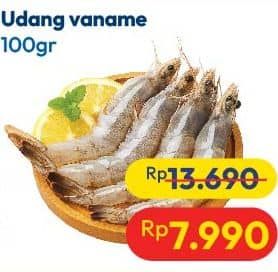 Promo Harga Udang Vanamae per 100 gr - Hypermart