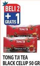 Promo Harga Tong Tji Teh Celup Original Tea Dengan Amplop per 25 pcs 2 gr - Hypermart