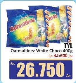 Promo Harga TYL Oatmaltinez White Choco 400 gr - Hari Hari