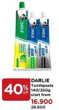 Promo Harga DARLIE Toothpaste All Variants 80 gr - Watsons