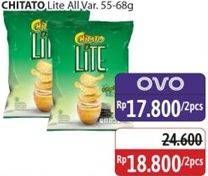 Promo Harga Chitato Lite Snack Potato Chips All Variants 55 gr - Alfamidi