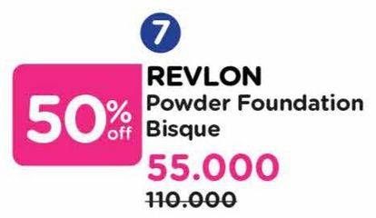 Promo Harga Revlon Powdery Foundation Bique 15 gr - Watsons