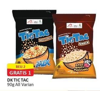 Promo Harga DUA KELINCI Tic Tac All Variants 90 gr - Alfamart